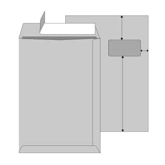 Office Depot LC4 szilikonos bélésnyomott boríték