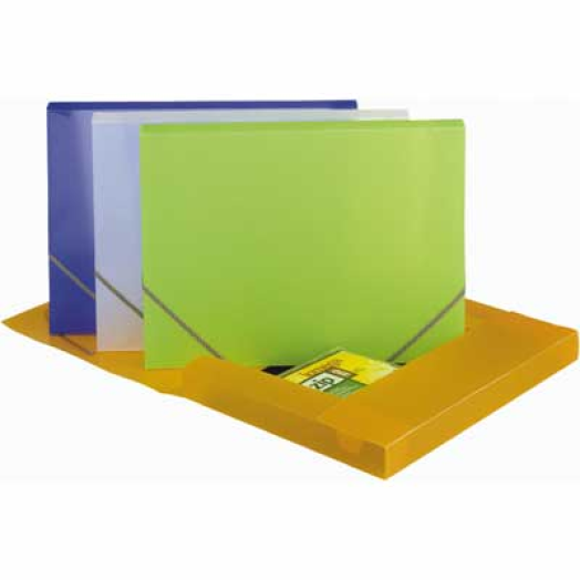 PP Opaline műanyag gumis box A4