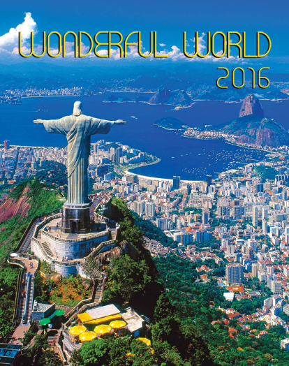 TopTimer falinaptár T093 Wonderful world