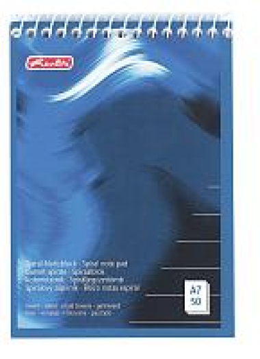 Herlitz spirálblokk vonalas 50 lap