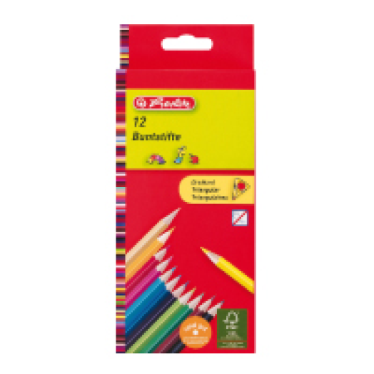 Herlitz Trio színesceruza lakkozott