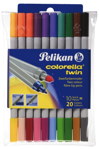 Pelikan Colorella Twin dupla rostirón 20szín