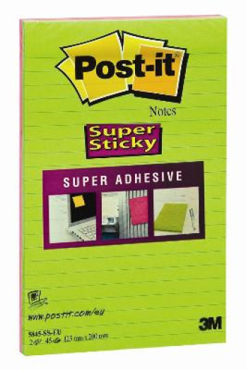 Post-it Super Sticky ultra jegyzettömb 2 tömb