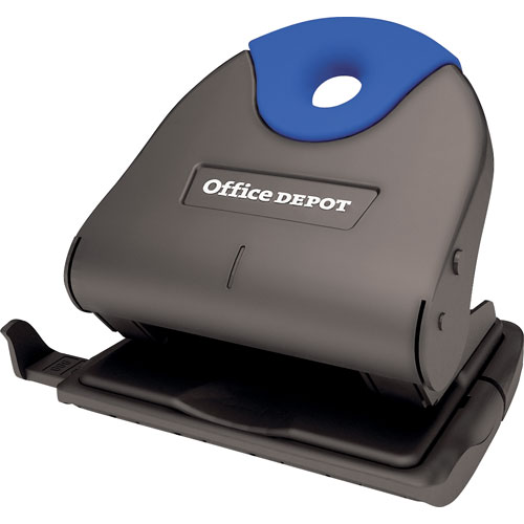 Office Depot 30 lyukasztó fekete/kék