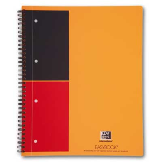 Oxford International Notebook spirálfüzet A4+