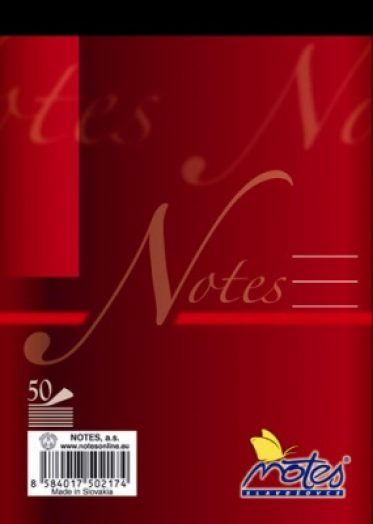 Notes varrott jegyzettömb A6 50 lap