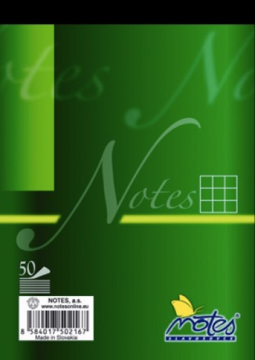 Notes varrott jegyzettömb A6 50 lap