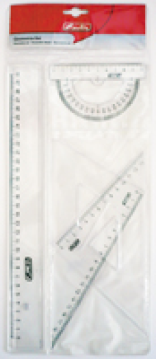 Herlitz 4részes vonalzókészlet