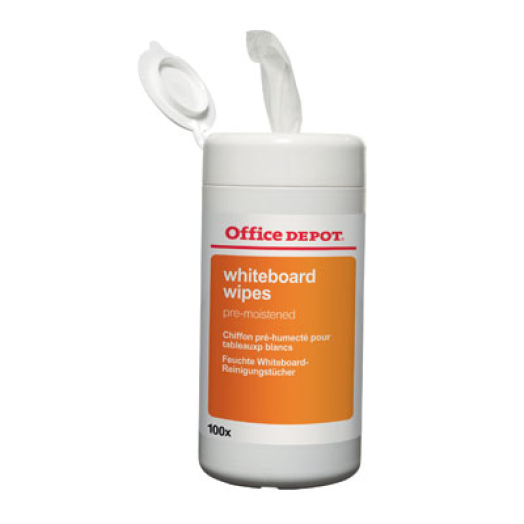 Office Depot nedves tisztítókendő 100 db/cs