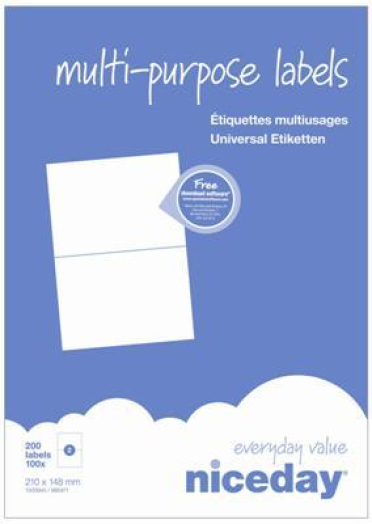 Niceday univerzális etikett