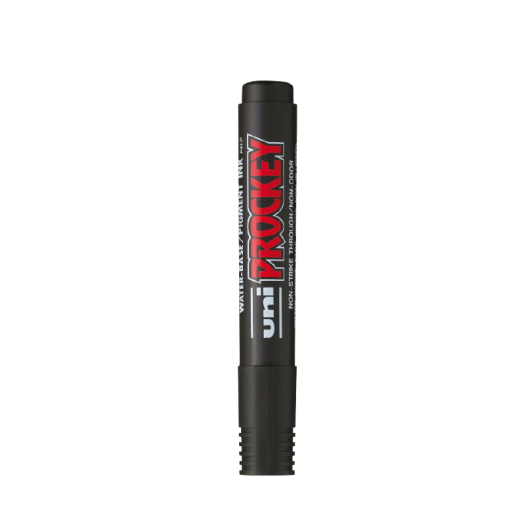 UNI PM126 Prockey flipchart marker vágott hegy