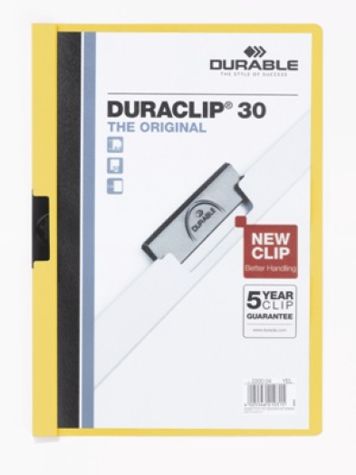 Durable klippes gyorsfűző 30lapos