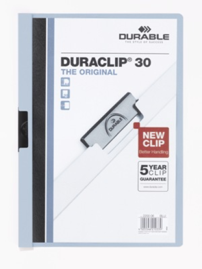 Durable klippes gyorsfűző 30lapos