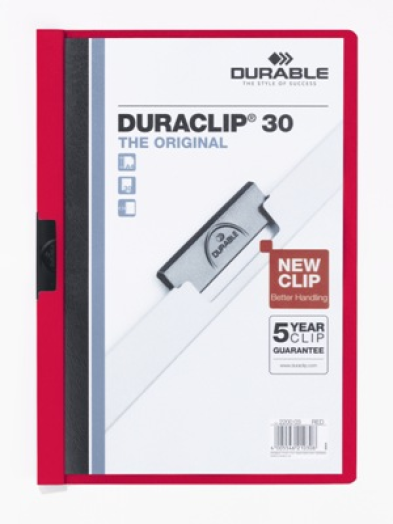 Durable klippes gyorsfűző 30lapos