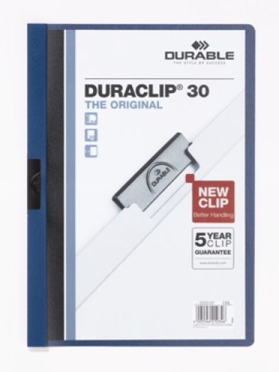 Durable klippes gyorsfűző 30lapos