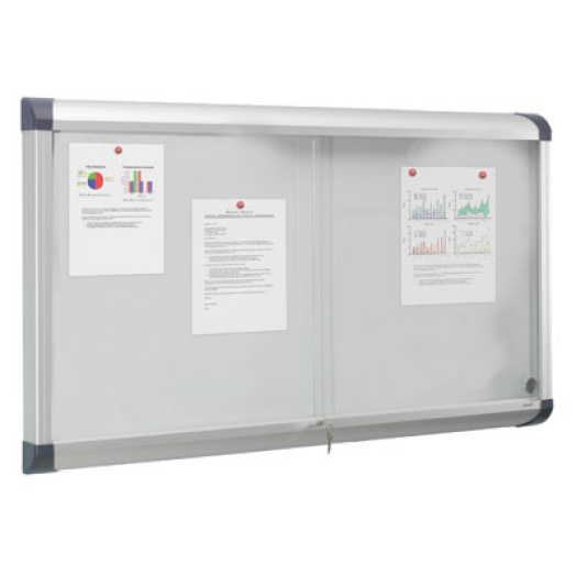 Office Depot zárható beltéri vitrin