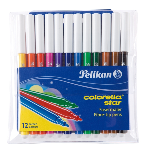 Pelikan Colorella rostirón 12 szín