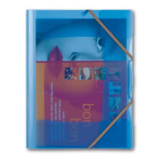 PP Opaline pólyás gumis mappa