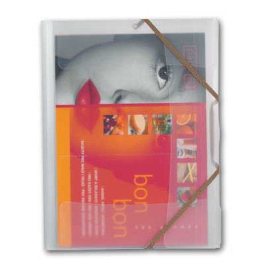 PP Opaline pólyás gumis mappa
