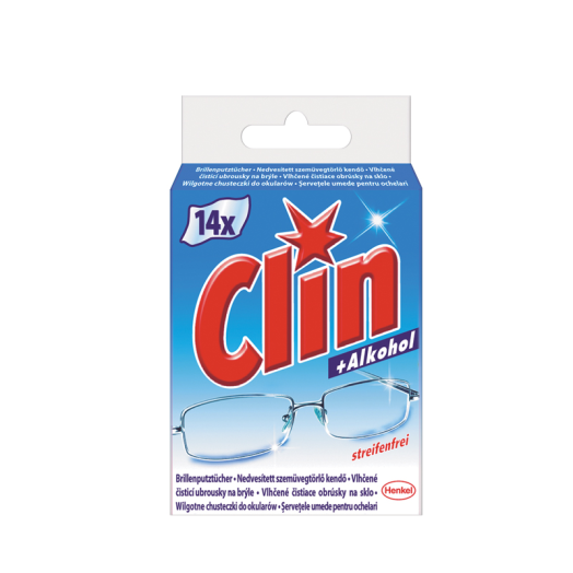 Clin szemüvegtörlő 14db