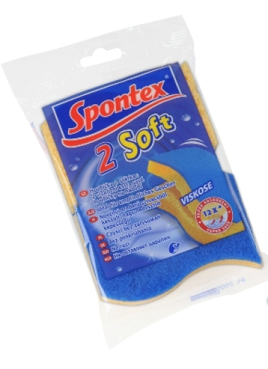 Spontex  mosogatószivacs viszkóz 2db
