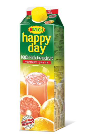 Happy Day gyümölcslé 1l pink