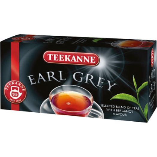 Teekanne fekete tea Earl Grey 20x1,65g