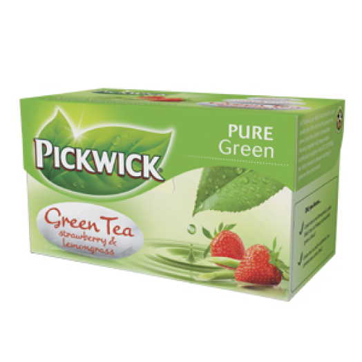 Pickwick zöld tea eper és