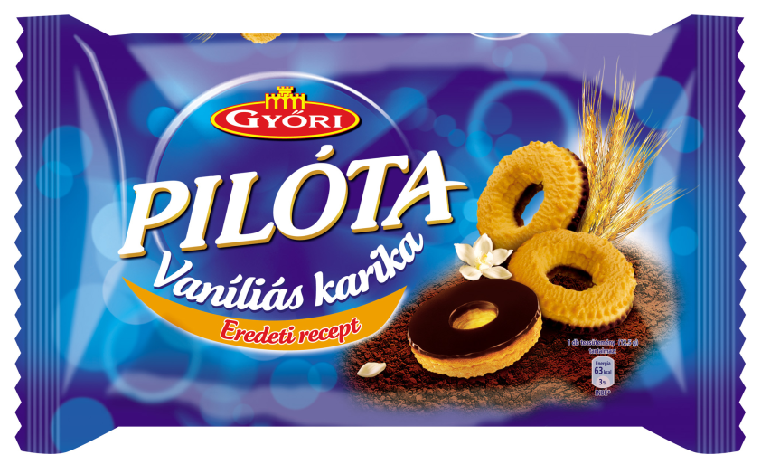 Pilóta vaníliás karika ét