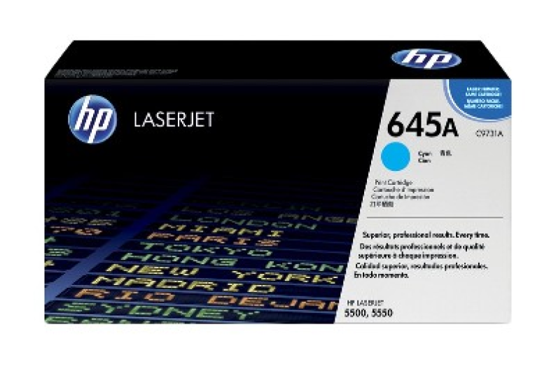 HP C9731A toner, cián