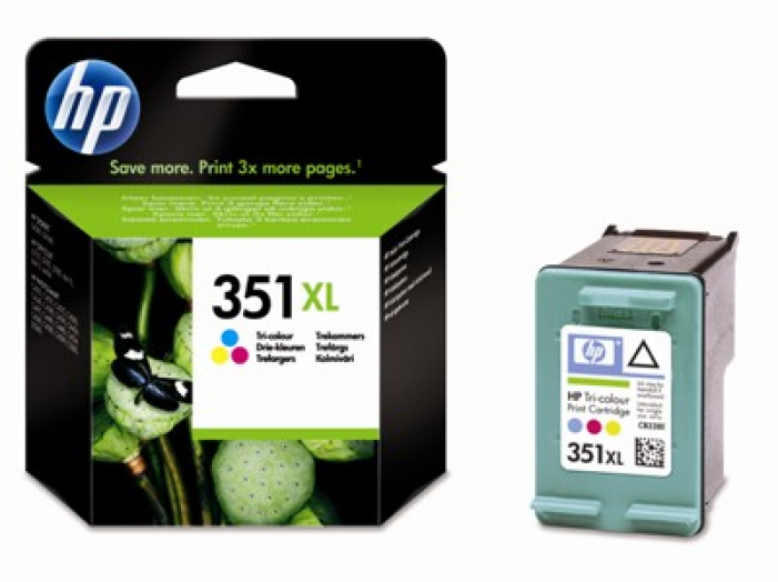 HP CB338EE/351XL patron, színes