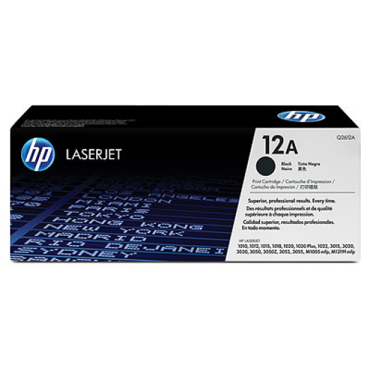 HP Q2612A/12A toner, fekete
