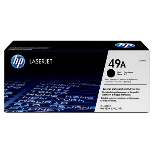 HP Q5949A/49A toner, fekete