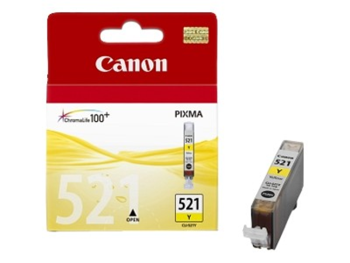 Canon CLI521 patron, sárga