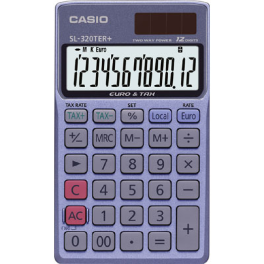 Casio SL-320TER+ zsebszámológép