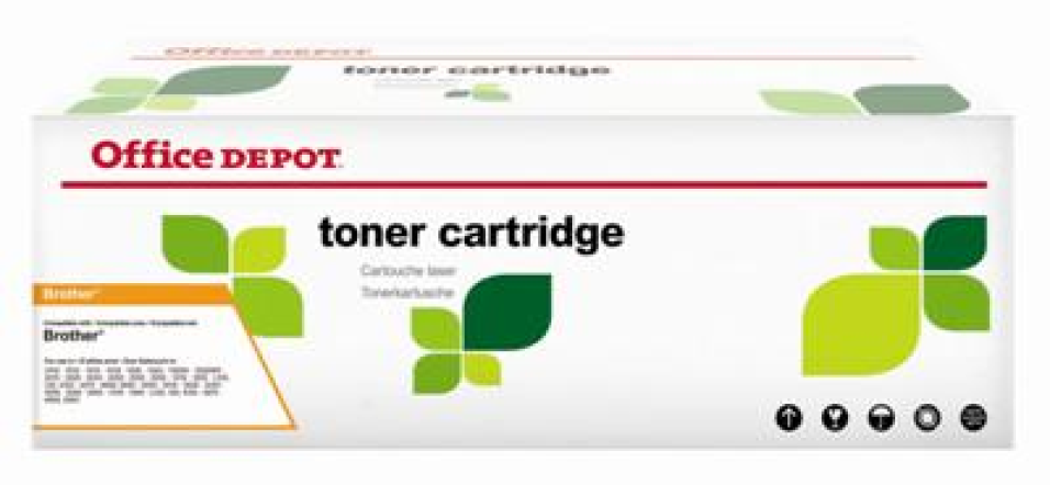 Office Depot Brother TN-2120 kompatibilis toner, fekete