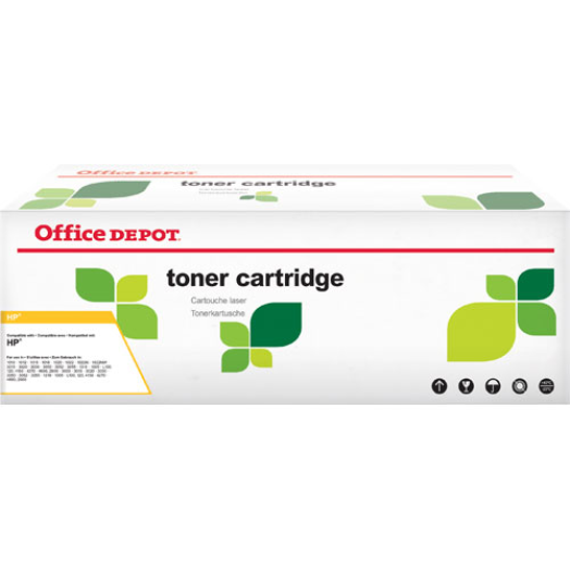 Office Depot HP CB542A/125A kompatibilis toner, sárga