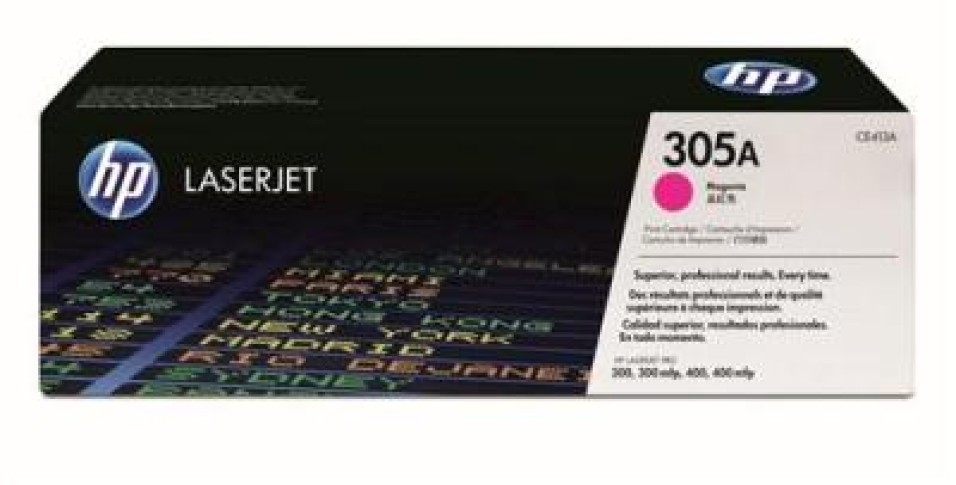 HP CE413A/305A toner, bíbor