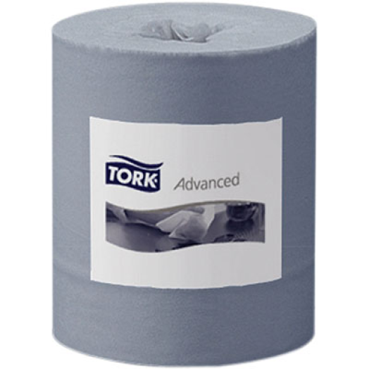 Tork papírtörlő tekercs, kék,2 rétegű, 6 tekercs