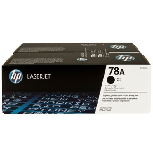 HP CE278AD/78A toner dupla, fekete
