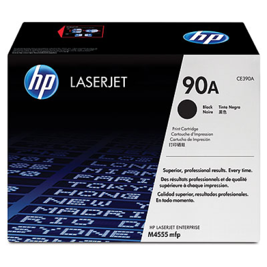 HP CE390A/90A toner, fekete
