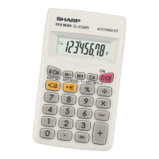 Sharp EL-233ER zsebszámológép