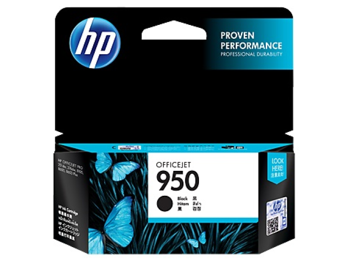 HP CN049A/950 patron, fekete