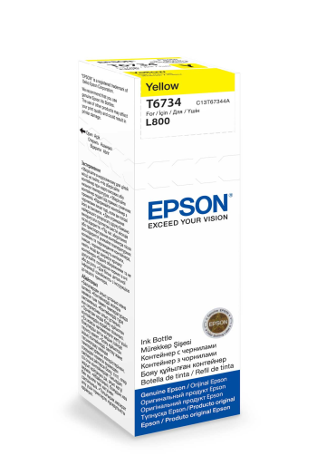 Epson T6734 patron, sárga