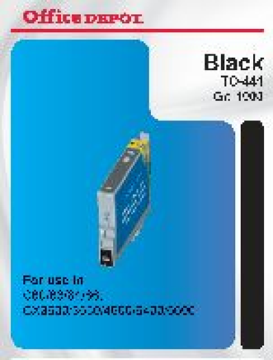 Office Depot Epson T044140 kompatibilis patron, fekete