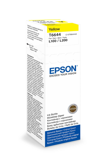 Epson T6644 patron, sárga