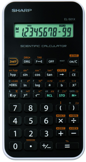 Sharp EL-501XHWH tudományos számológép