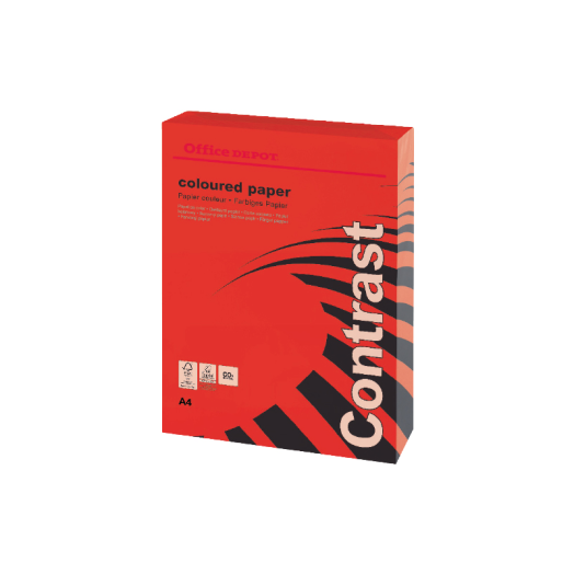 Office Depot másolópapír színes A4 120g 250 lap/csomag