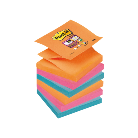 Post-it Super Sticky Z-tömb 76x76 mm 6 db/csomag