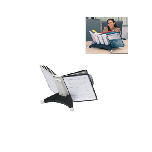 Durable Sherpa asztali állvány fekete /szürke